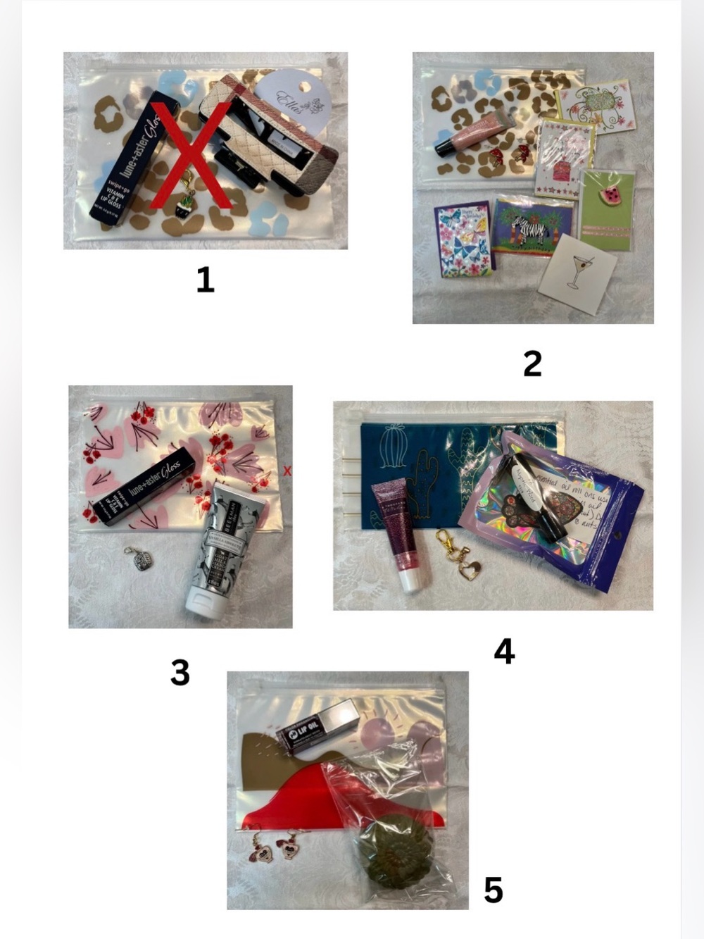 Gift Bag Bundles - Lovely Lip Products, Earrings/Charm, Self-Care Fun-Tastic! - Picture 2 of 8